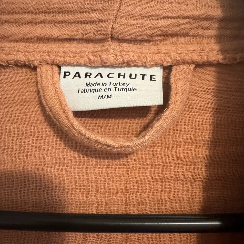 Peach Waffle Knit Robe - Picture 2 of 3